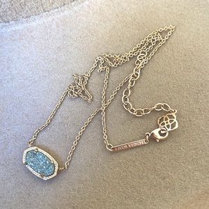 Kendra Scott Elisa Rose Gold Pendant Necklace In Rose Gold